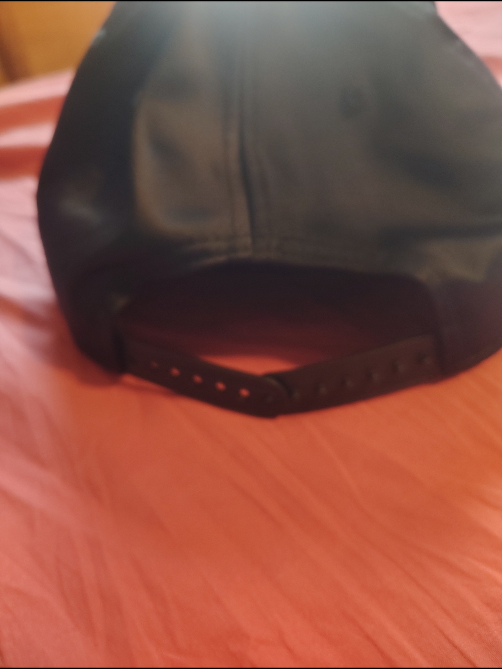 Vans Black Snapback Hat with Interior Labeling - Picture 3 of 6